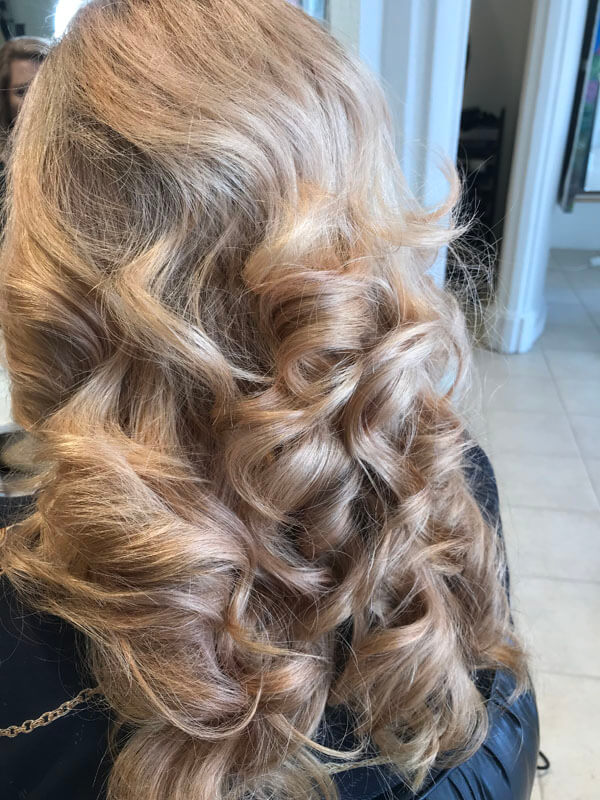 Selection of Glamorous hair shots  17 - Achieving Glamorous Hair to Suit the Occasion