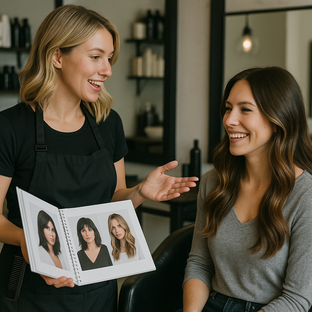 hair salon consultation