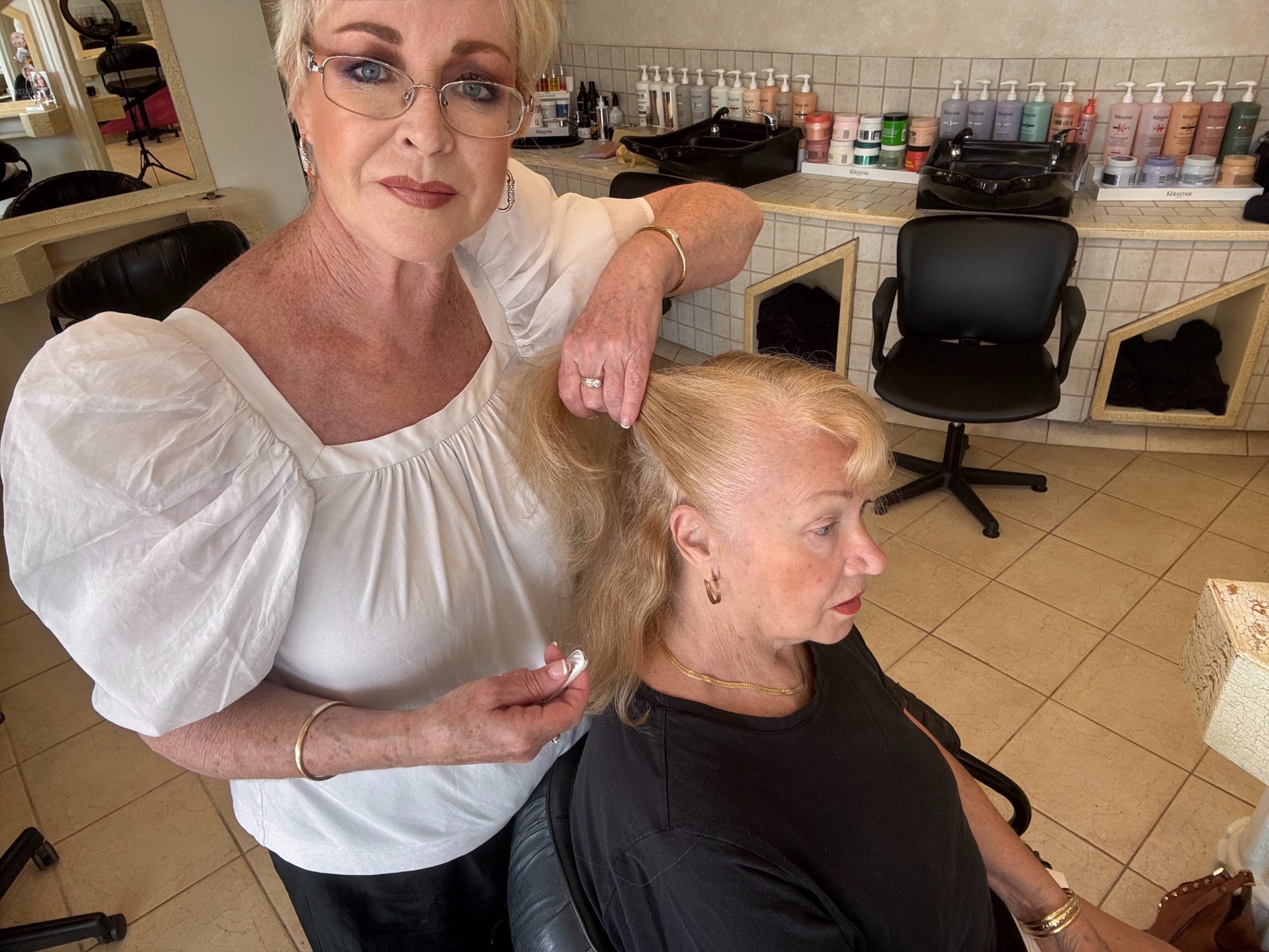 grey blending consultation Gold Coast salon